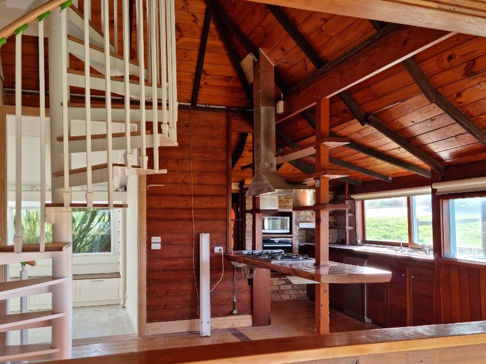 Interior with new ceiling