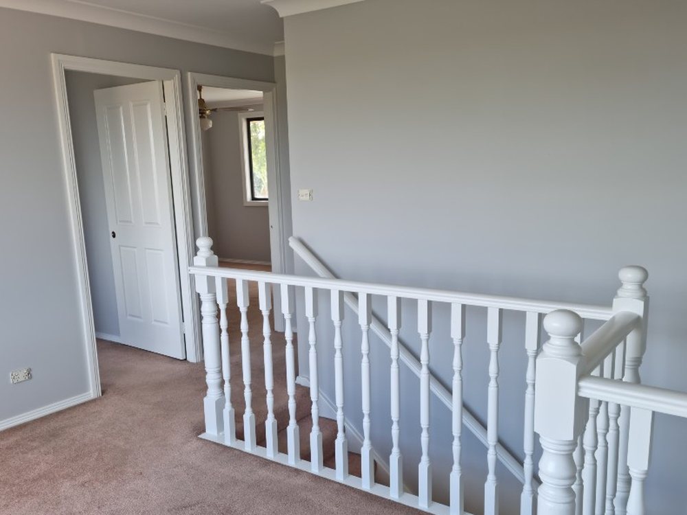 Stairwell and hallway repaint